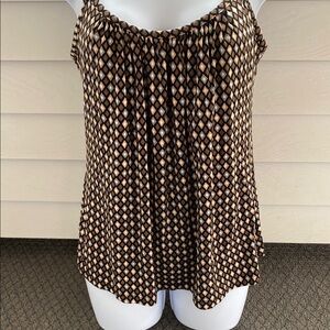 New York & Company Geometric Design Top Size S NWT